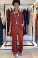 Conjunto Viscose Acetinado