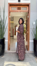 Vestido Chemisier Seda Pura Uva