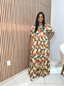 Vestido Camila Estampa Carmel