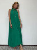 Vestido Laço em Seda Pura