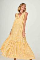 Vestido Pedrinhas Amarelo