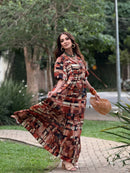 Vestido Camila Estampa Detroit