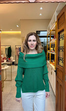 Blusa Dinamarca Verde Floresta