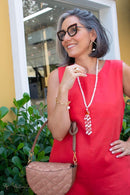 Macacão Linho Vermelho